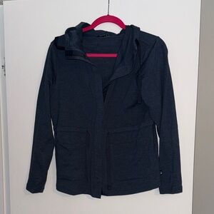 The North Face Blue Hooded Jacket Small